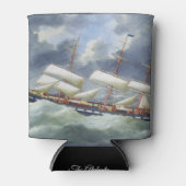 フリゲート練習船アタランタ1885 缶クーラー (正面)