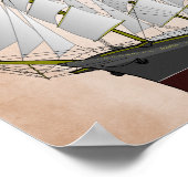 フリゲート_エミリー・ディキンソン – artプリント ポスター (角)