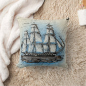 フリゲート クッション (ブランケット)