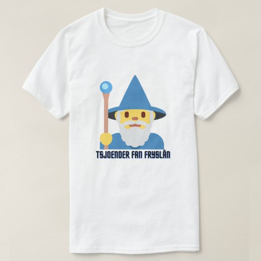 フリシアのフリースランドの魔術師 Tシャツ (デザイン正面)