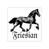 フリシアの黒いスタリオン、黒い美しい、馬r ラバースタンプ (インプリント)