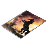 フリシアンスタリオンの馬の飼育 ノートブック (左側)