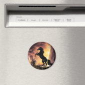 フリシアンスタリオンの馬の飼育 マグネット (インサイチュ (食洗機))