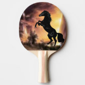 フリシアンスタリオンの馬の飼育 卓球ラケット (裏面)