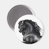 フリシアンスタリオンホース マグネット (正面/裏面)