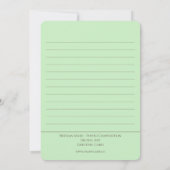 フリシアンマーレ – グリーティングカード サンキューカード (裏面)