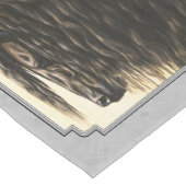 フリシア荷車を引くスホースシルバーグレー ミディアムテーブルランナー (コーナー)