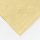 フリシア荷車を引く馬イエロー フリースブランケット (角)