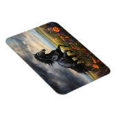 フリシア馬ガロパチの野生の花 マグネット (右側)