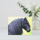 フリシア馬 ポストカード (スタンド正面)