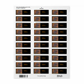 フリシア馬 ラベル (フルシート)