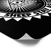 フリシンクカー・無政府主義者Tシャツ 抗議・抵抗 ポスター (角)