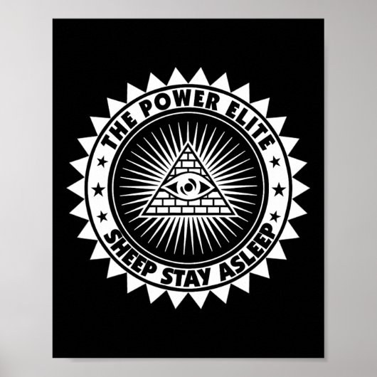 フリシンクカー・無政府主義者Tシャツ 抗議・抵抗 ポスター (正面)