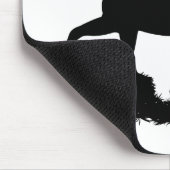 フリジアンの馬のシルエットトロッティング、スタリオン-png マウスパッド (コーナー)