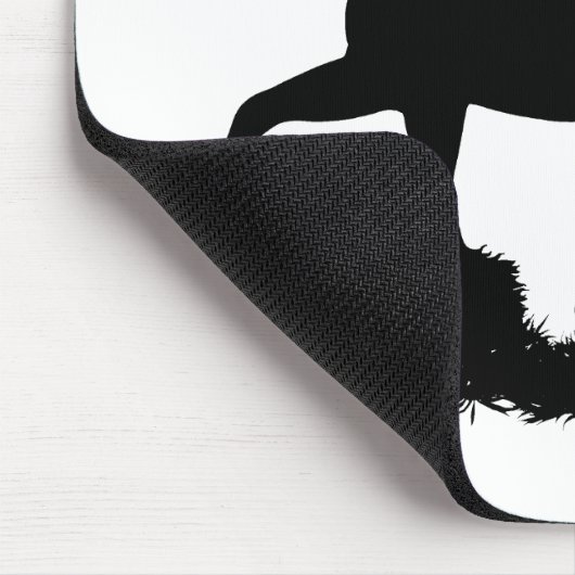 フリジアンの馬のシルエットトロッティング、スタリオン-png マウスパッド (コーナー)