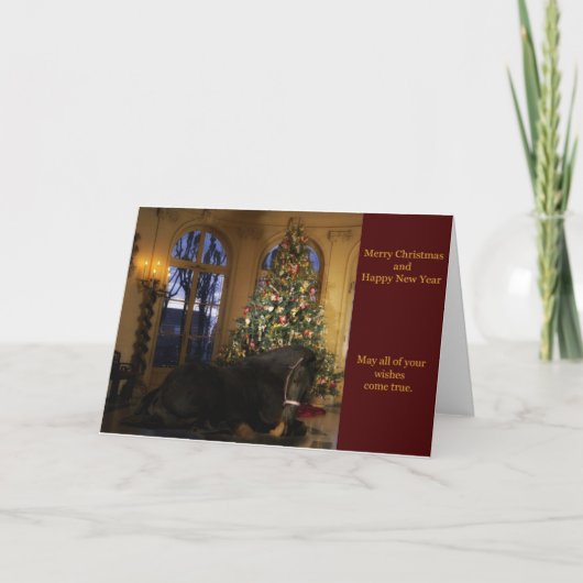 フリジアンマーレアンダーツリークリスマスカード シーズンカード (正面)