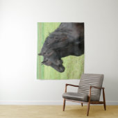 フリジアン馬 タペストリー (インサイチュ)