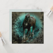 フリジアン・スタリオン ~ グリーティングカード (正面/裏面インサイチュ)