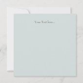 フリジアン・スタリオン ~ グリーティングカード (裏面)