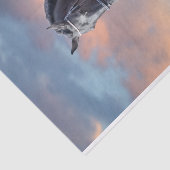 フリジア産の黒馬の駆け馬 薄葉紙 (詳細)