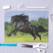 フリジア馬 薄葉紙 (クラフト)