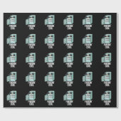 フリジンクールおもしろい冷凍機プンダークBG ラッピングペーパー (フラット)