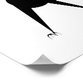 フリスキーな猫 ポスター (角)