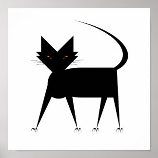 フリスキーな猫 ポスター