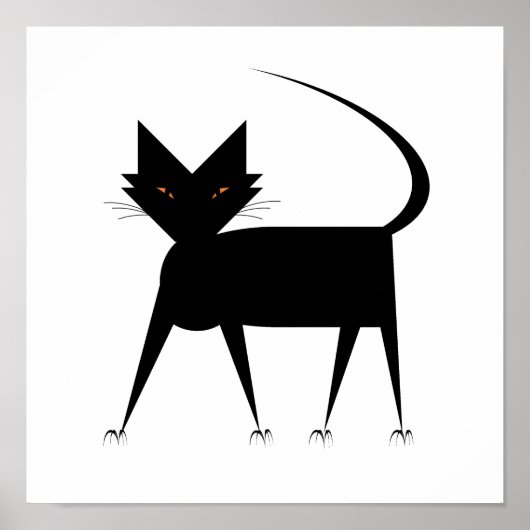 フリスキーな猫 ポスター (正面)