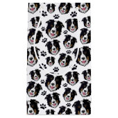 フリスキー·スコッチ·コリ縁どー·ヒープ·ドッグが子犬をなでる スモールペーパーバッグ (正面)