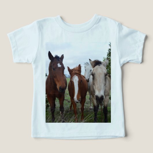 フリスクな髪、4頭の馬の仲間。 (デザイン正面)