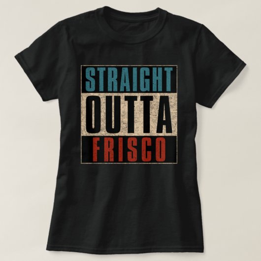 フリスク・テキサス州直送 Tシャツ (デザイン正面)