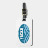 フリスココロラドアウトドア ラゲッジタグ (正面縦)