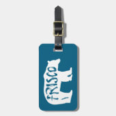 フリスココロラドベア ラゲッジタグ (正面縦)
