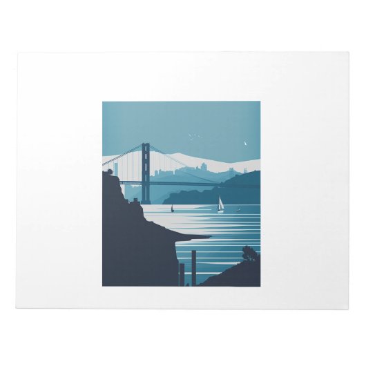 フリスコベイ#1 ノートパッド (正面)