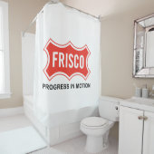 フリスコ国旗(テキサス州市) シャワーカーテン (インサイチュ)