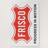 フリスコ国旗(テキサス州市) ジグソーパズル (縦)