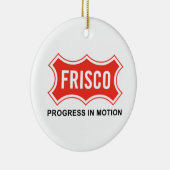 フリスコ国旗(テキサス州市) セラミックオーナメント (右)