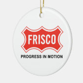 フリスコ国旗(テキサス州市) セラミックオーナメント (左)