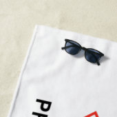 フリスコ国旗(テキサス州市) ビーチタオル (インサイチュ)