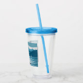 フリスコ湾#1 アクリルタンブラー (左)