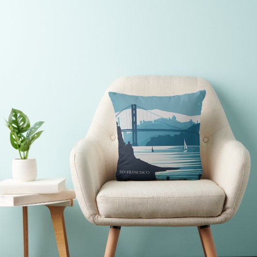 フリスコ湾#1 クッション (椅子)