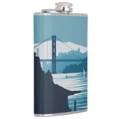 フリスコ湾#1 フラスク (右)