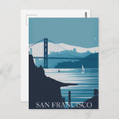 フリスコ湾#1 ポストカード (正面/裏面)