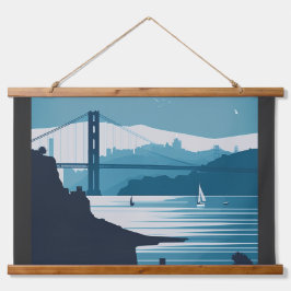 フリスコ湾#1 吊り下げ型タペストリー