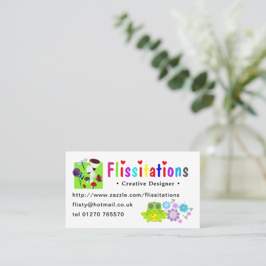 フリスティシズザズルストア 名刺 (スタンド正面)