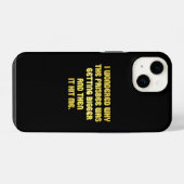 フリスビーの冗談 iPhoneケース (裏面横)