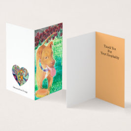 フリスビーインザバラサンキューカード