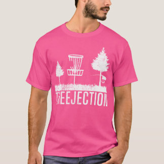 フリスビーゴルフトレジおもしろいェイティングディスクゴルフ Tシャツ