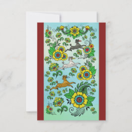 フリスビーノートカードをキャッチ3 サンキューカード